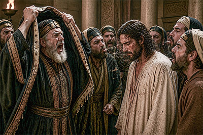 Jesus before the Sanhedrin